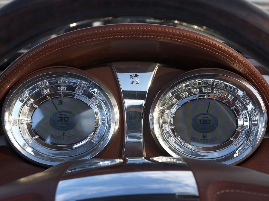 Панель приборов Peugeot 907 Concept 2004 года  (фото 20 из 23)